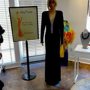 Vintage “Travilla” Evening Gown .Sz 8